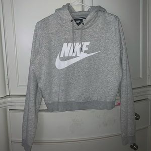 Nike cropped sweatshirt
